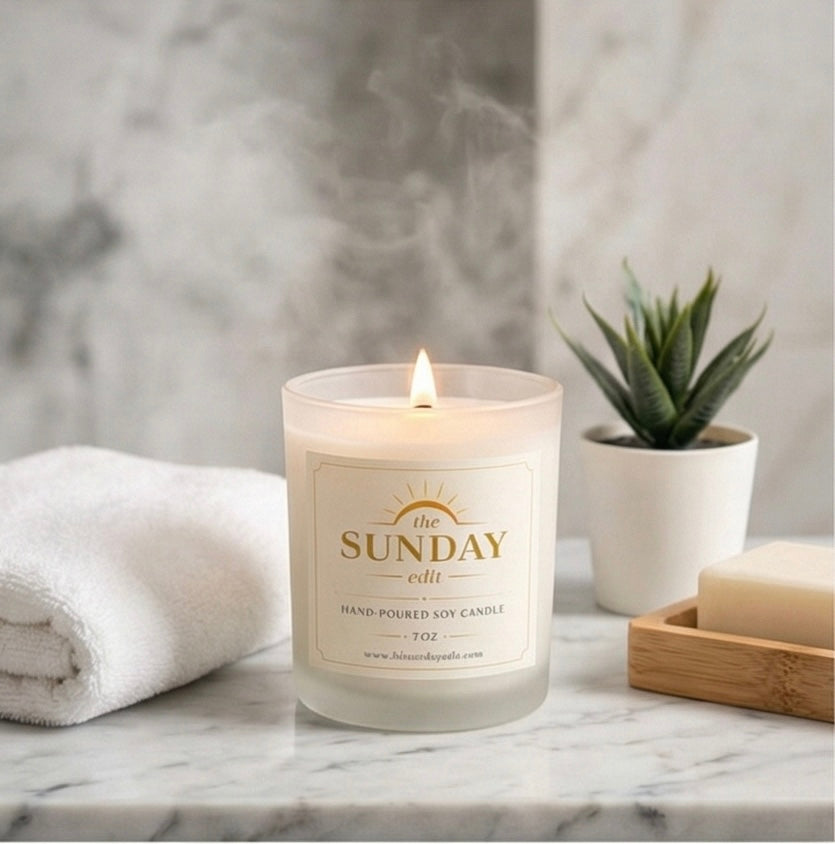 Hand-Poured Soy Candle (Small Batch)