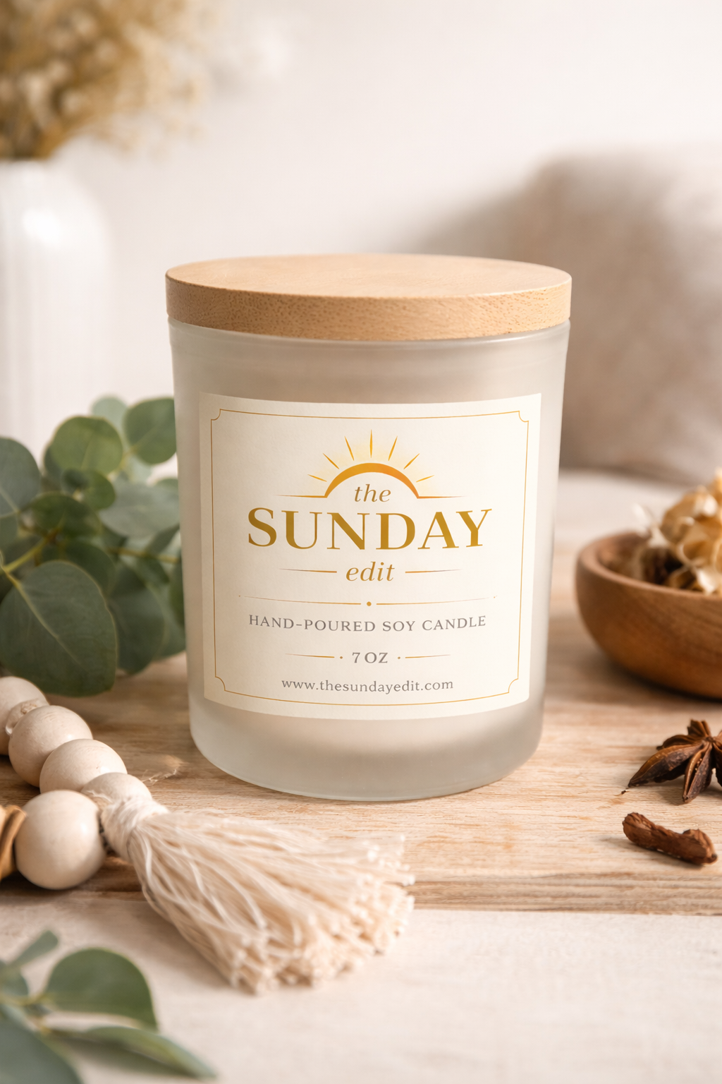 Hand-Poured Soy Candle (Small Batch)