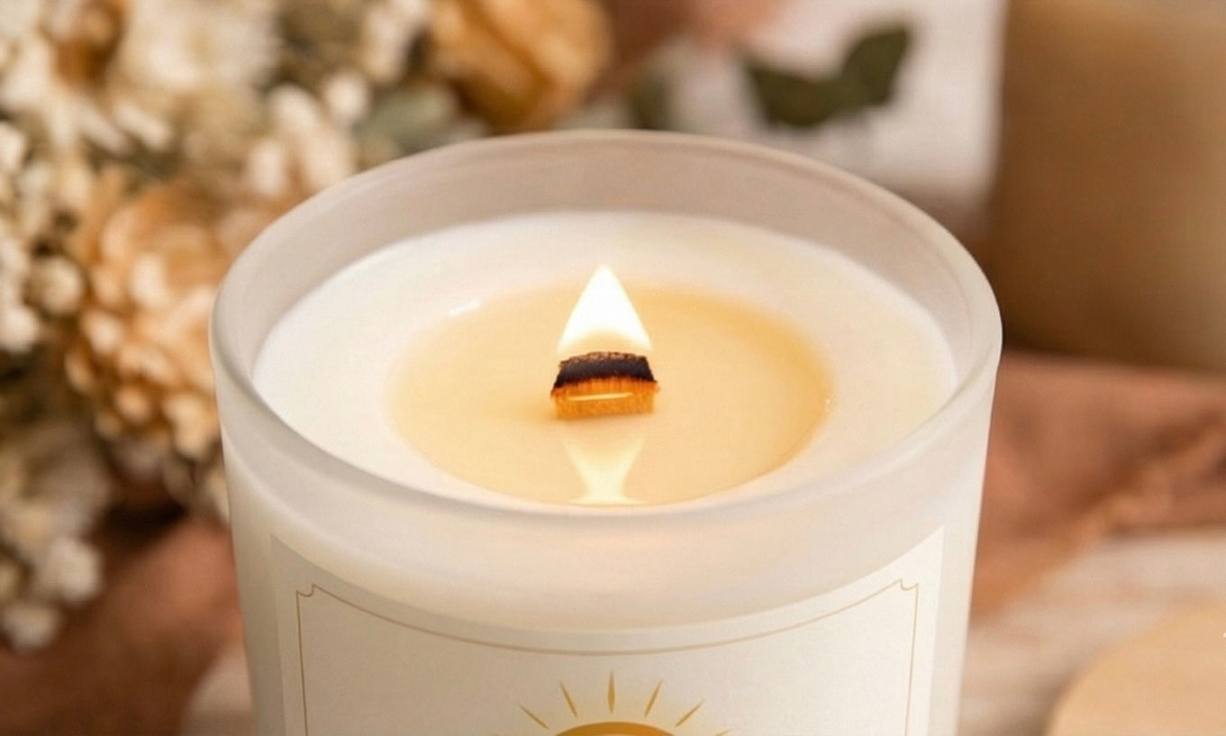 Hand-Poured Soy Candle (Small Batch)